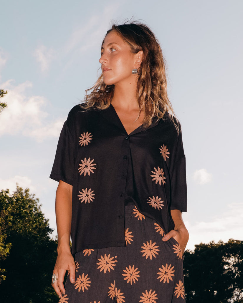 Midnite Ramble Shirt - Vintage Black