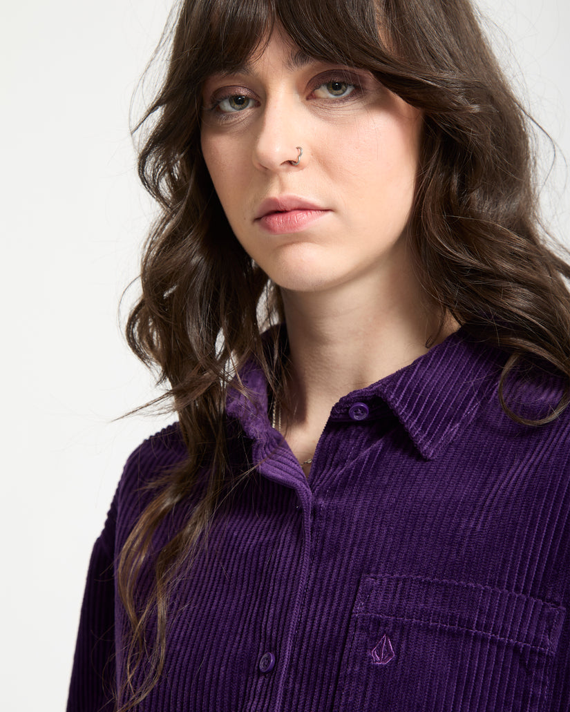 Chemise En Velours Weellow - Acai