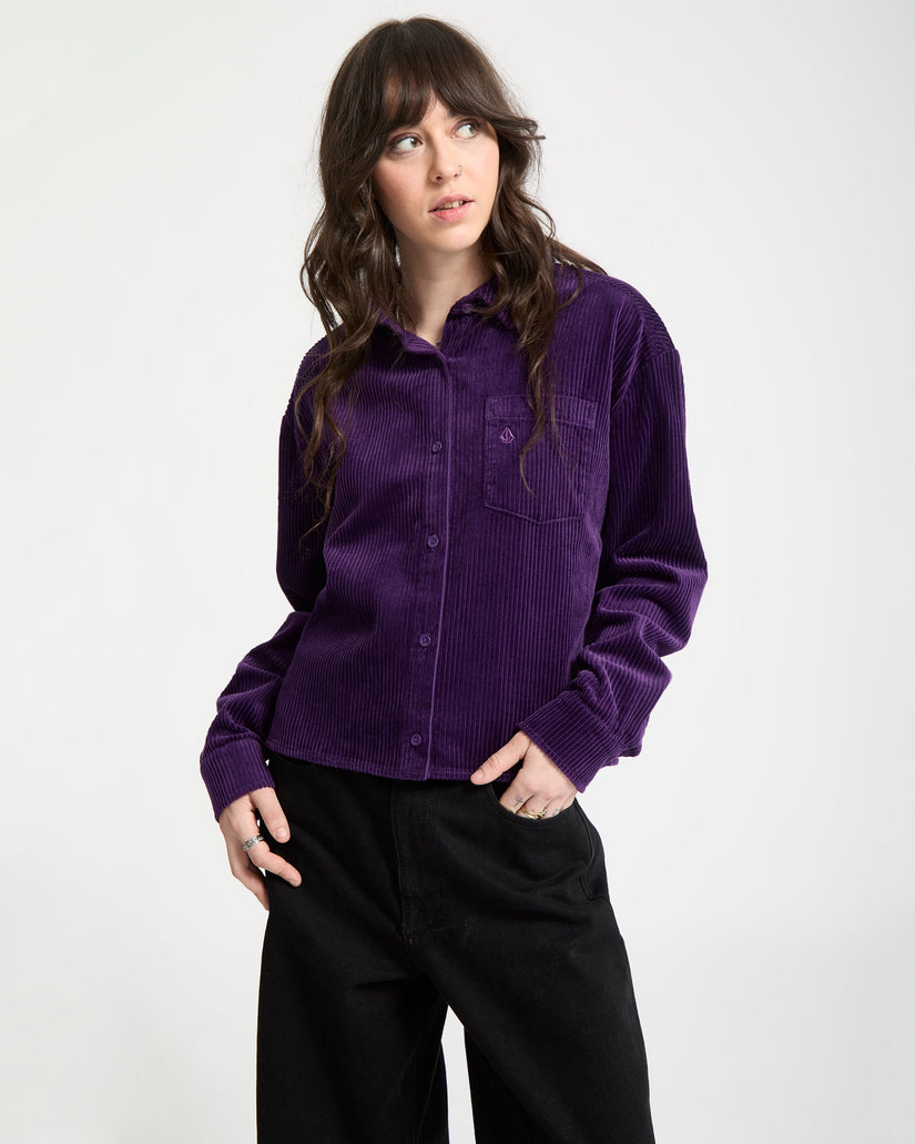 Chemise En Velours Weellow - Acai