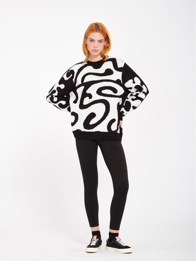 Pull Zephyr - BLACK WHITE