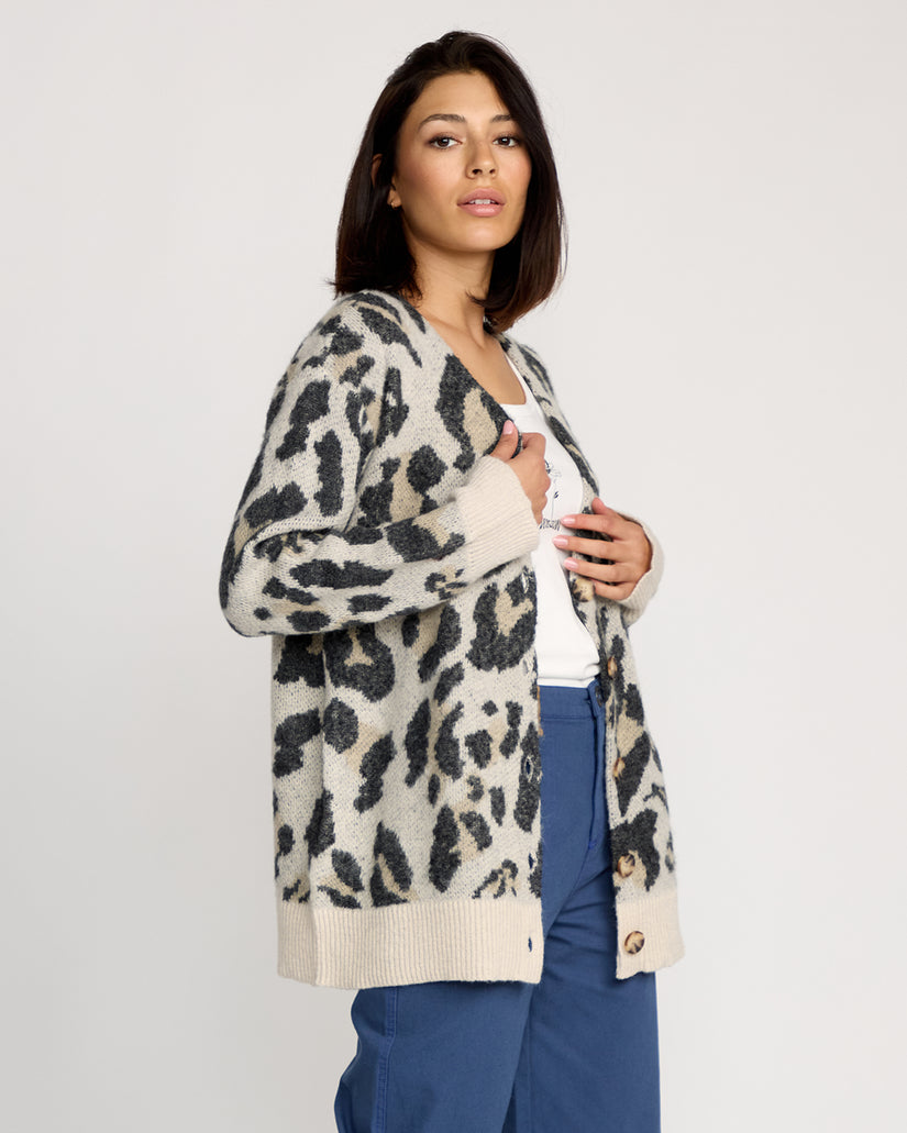 Cardigan Wylding Out - Animal Print