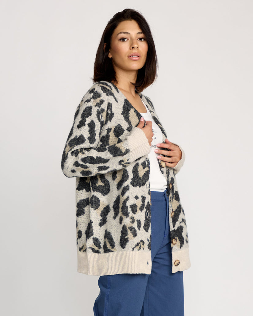 Cardigan Wylding Out - Animal Print