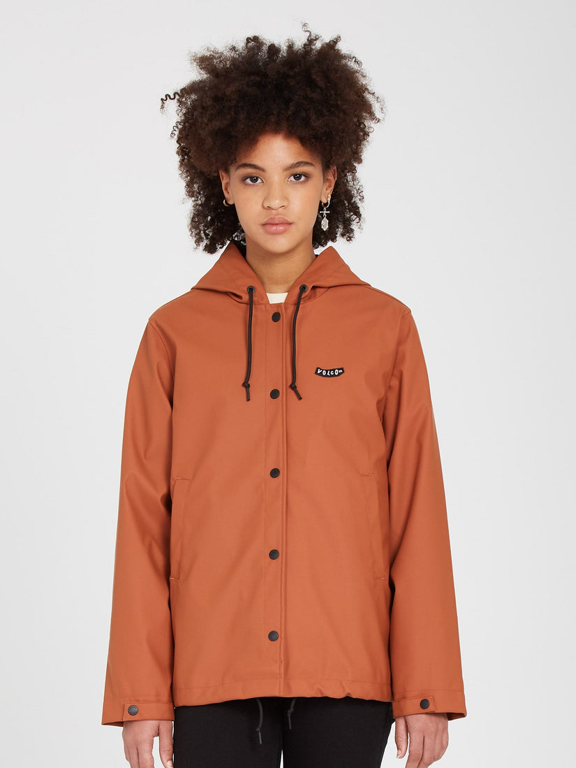 Sprain Dead Raincoat - DARK CLAY (B1512301_DCL) [F]