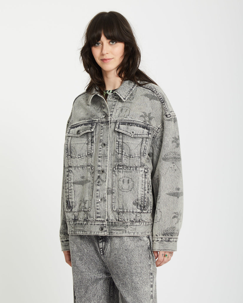 Veste Denim Filip Rygalski - GREY VINTAGE