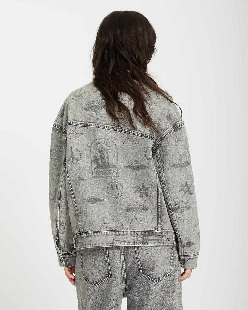 Veste Denim Filip Rygalski - GREY VINTAGE