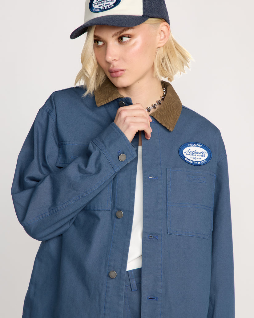 Veste Full Cut Work - Harbor Blue