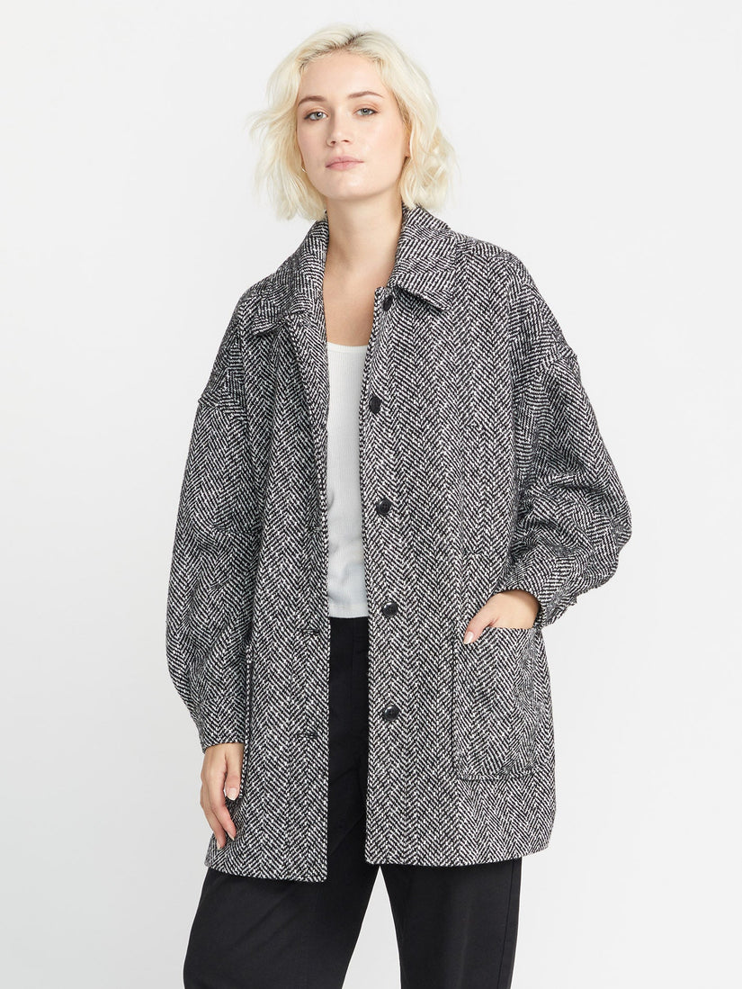 BEEGY COAT (B1732311_HGR) [F]