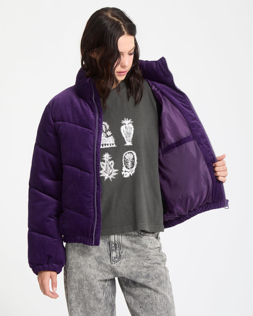 Veste Doudoune Cord'N Stone - Acai