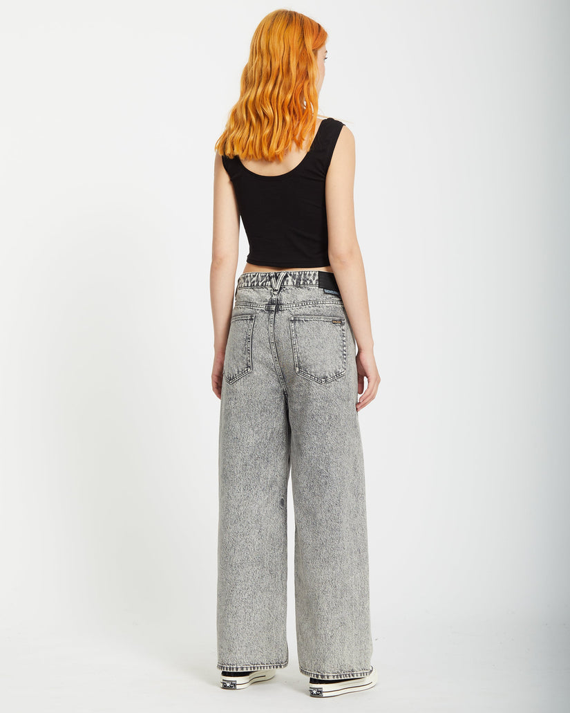 Pantalon Beeggy Denim - GREY VINTAGE