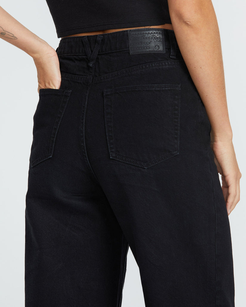 Jean Stoned Boyfriend - BLACK