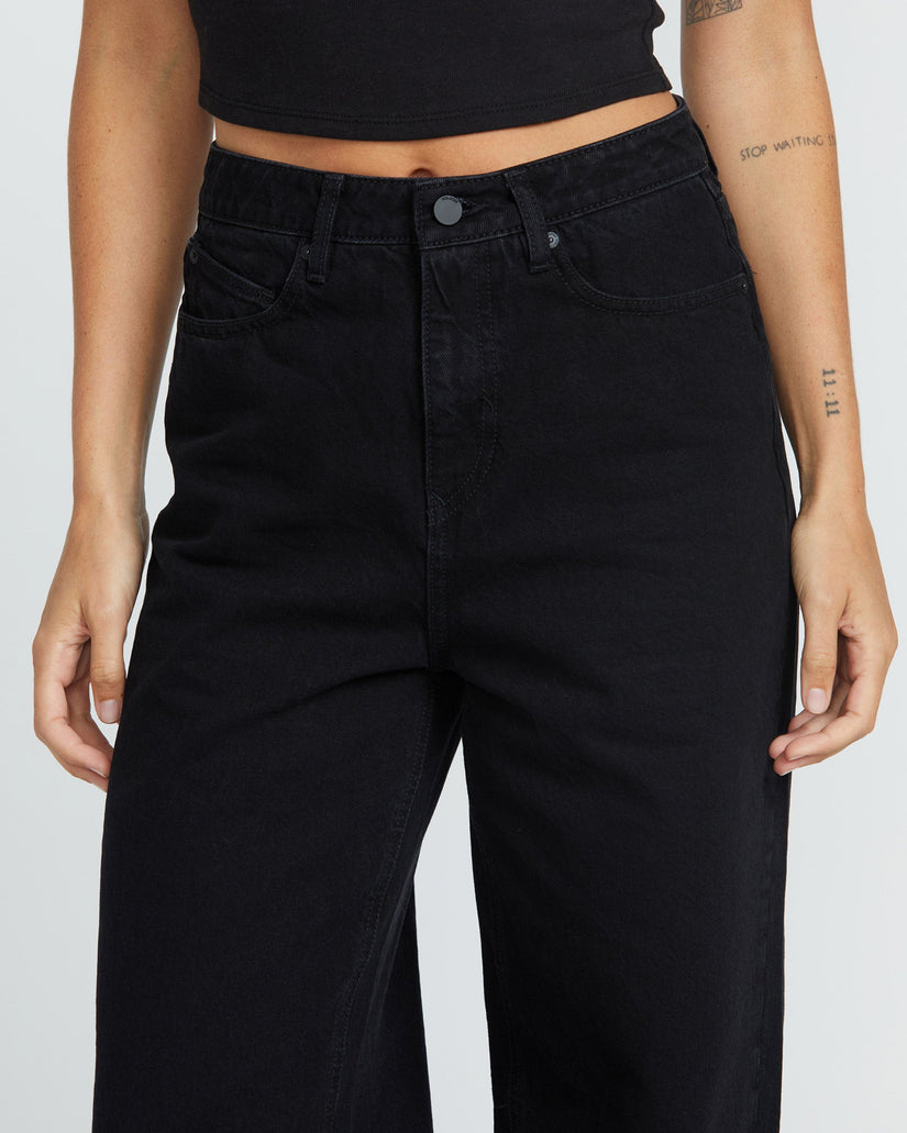 Jean Stoned Boyfriend - BLACK