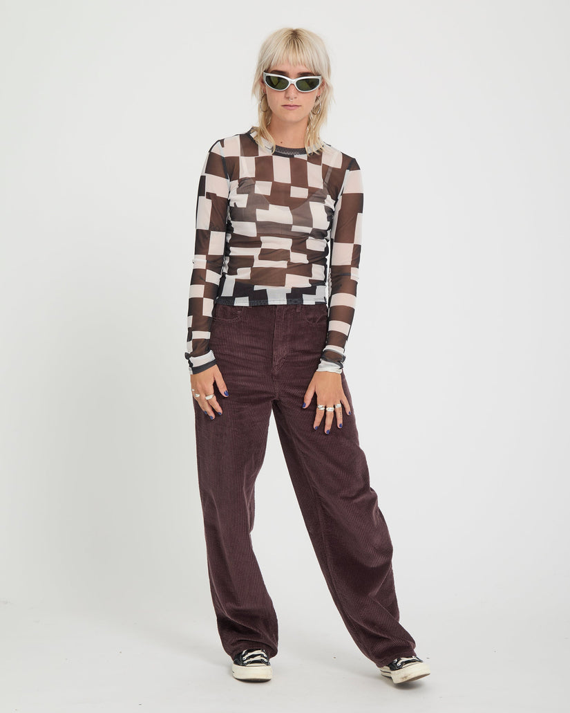 Weellow II Corduroy Trousers - Raisin