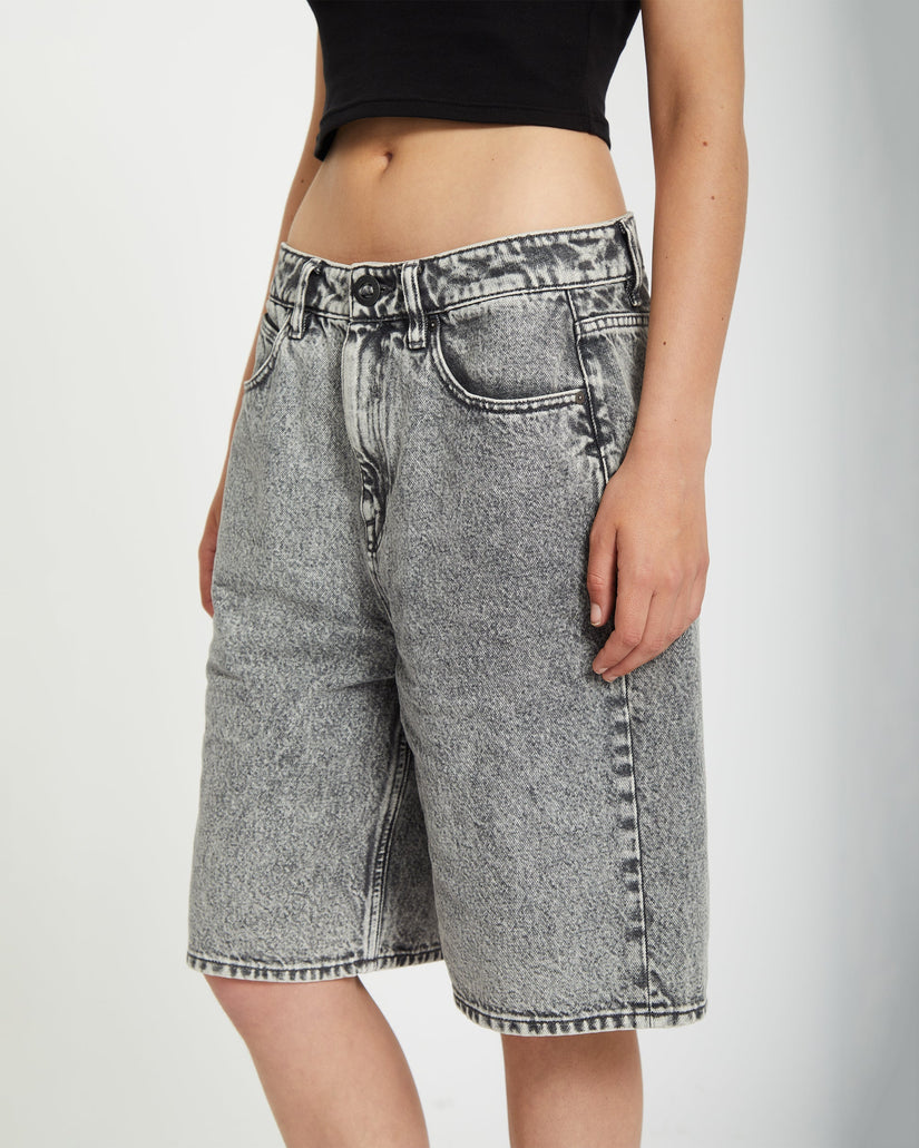 Short Denim Beeggy - GREY VINTAGE
