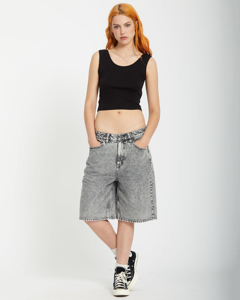 Short Denim Beeggy - GREY VINTAGE