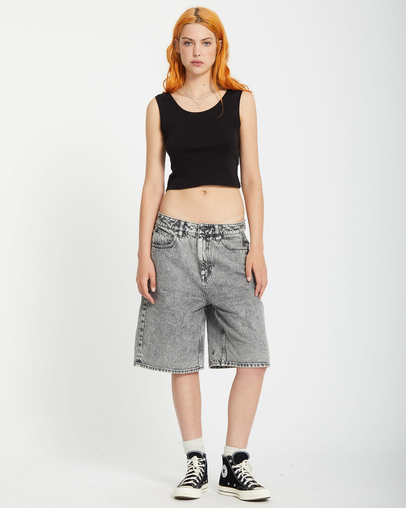 Short Denim Beeggy - GREY VINTAGE