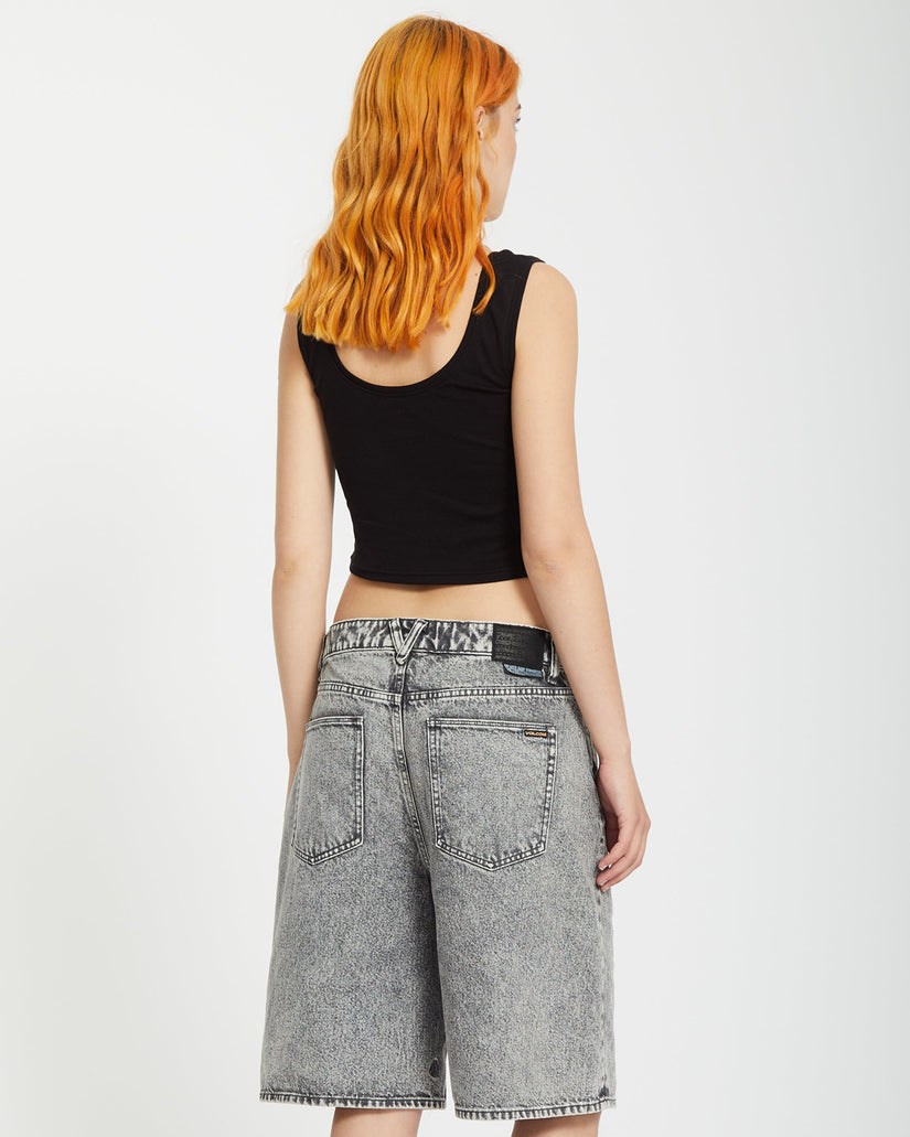 Short Denim Beeggy - GREY VINTAGE