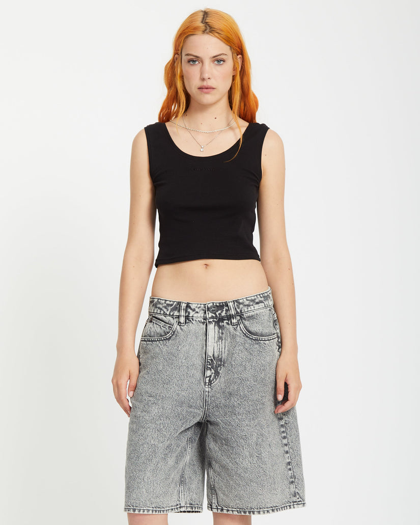 Short Denim Beeggy - GREY VINTAGE