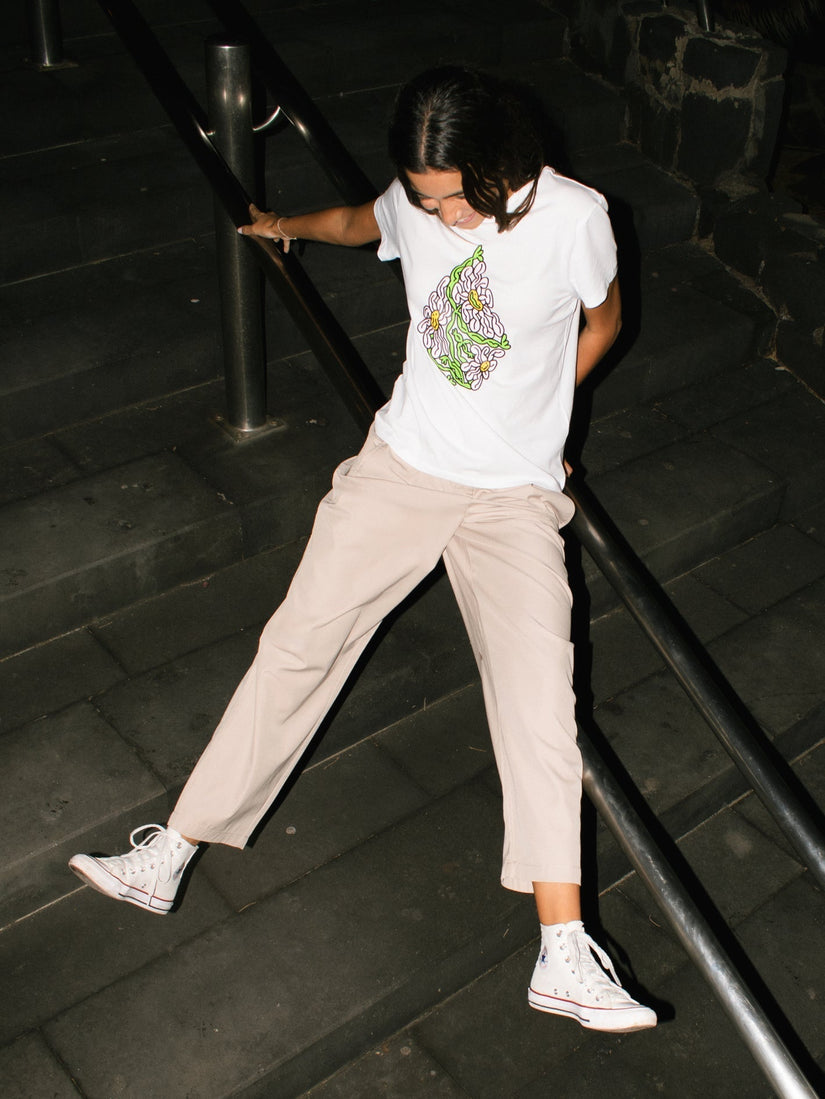 T-Shirt Radical Daze - WHITE