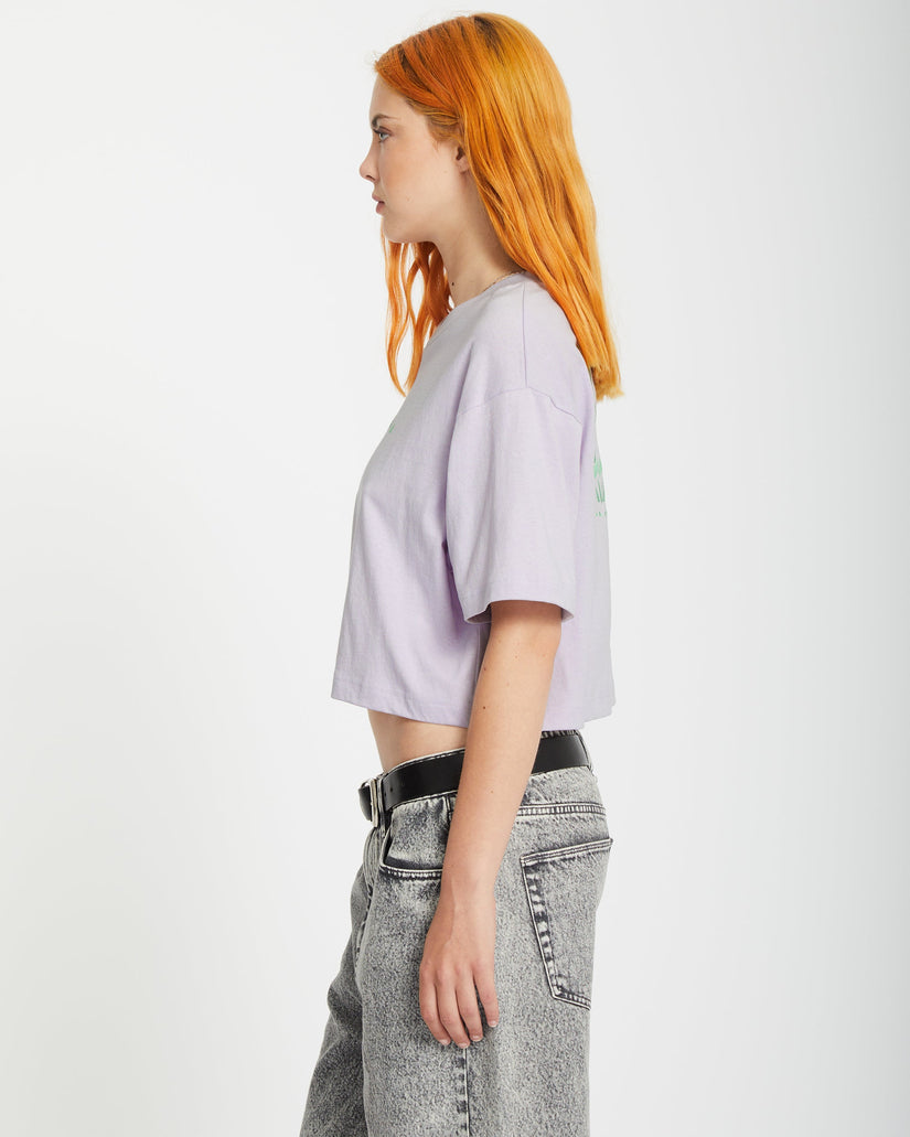 T-shirt Drumstone - DUSTY LAVENDER