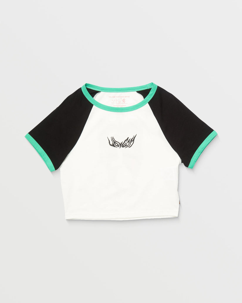 T-shirt Alix 2 - BLACK WHITE