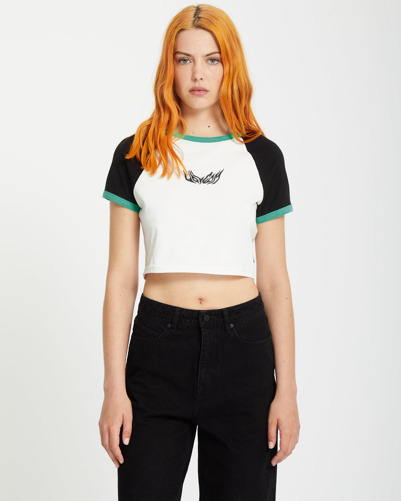 T-shirt Alix 2 - BLACK WHITE