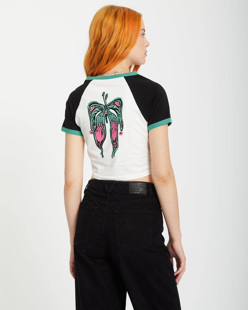 T-shirt Alix 2 - BLACK WHITE