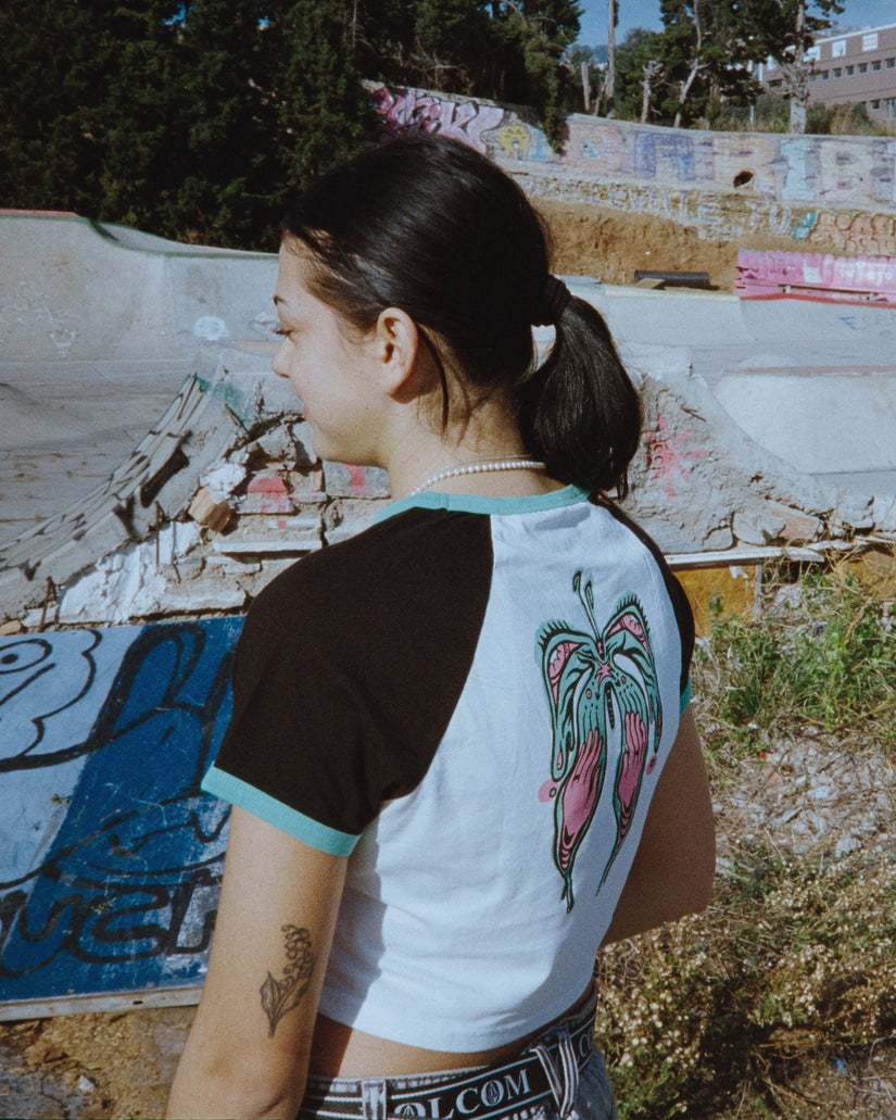 T-shirt Alix 2 - BLACK WHITE
