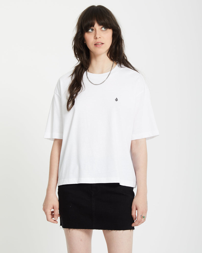T-Shirt Stone Blanks Up - White