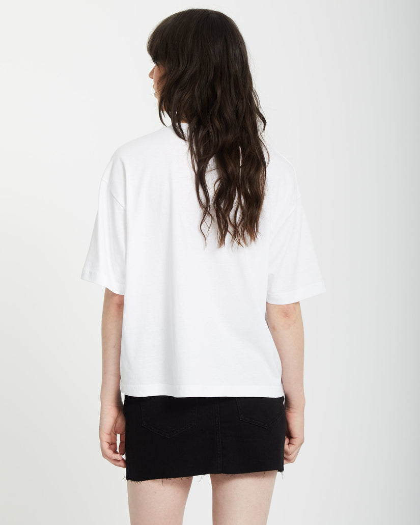 T-Shirt Stone Blanks Up - White