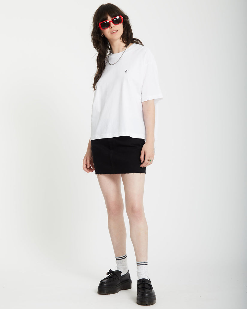 T-Shirt Stone Blanks Up - White