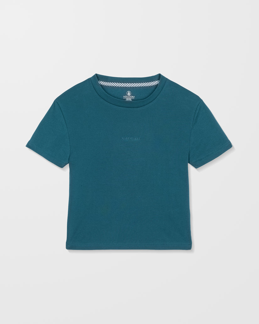 T-Shirt Volcomstone Tight Crop - Emerald Green