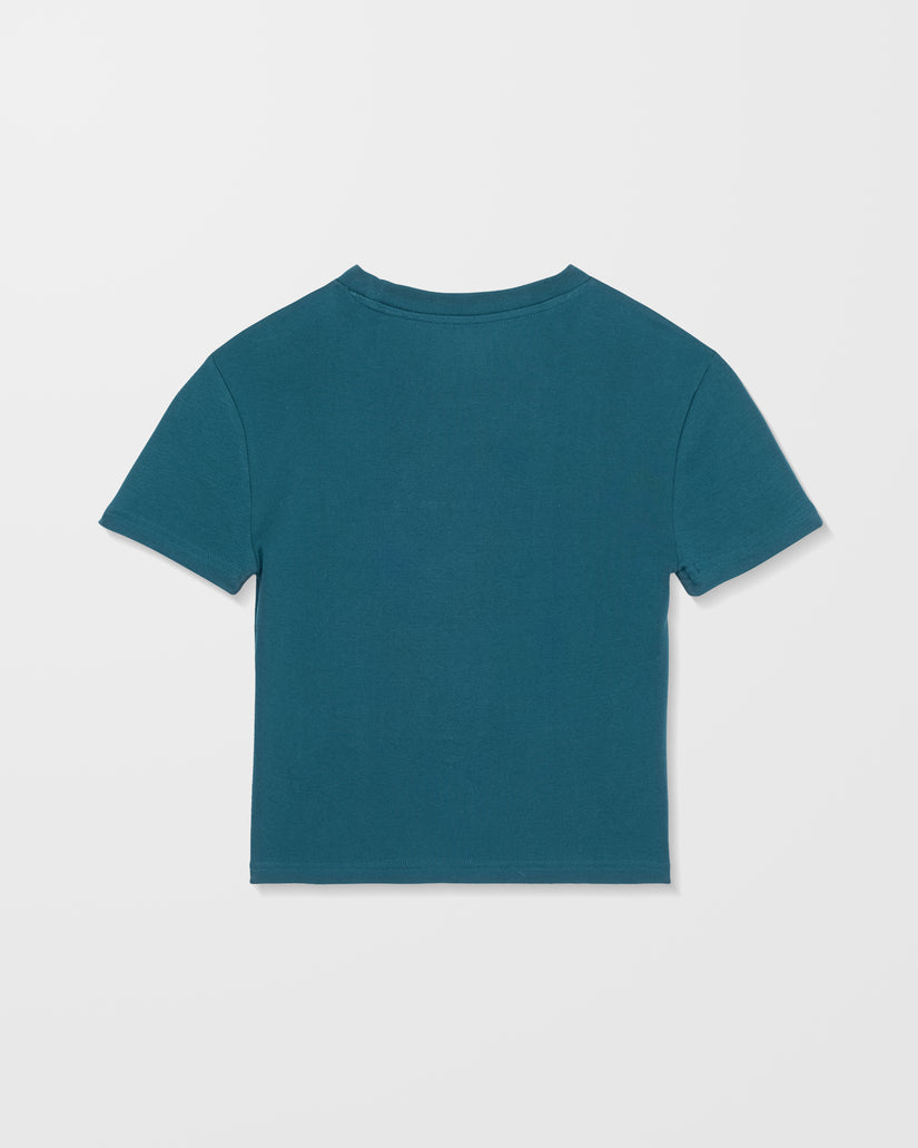 T-Shirt Volcomstone Tight Crop - Emerald Green