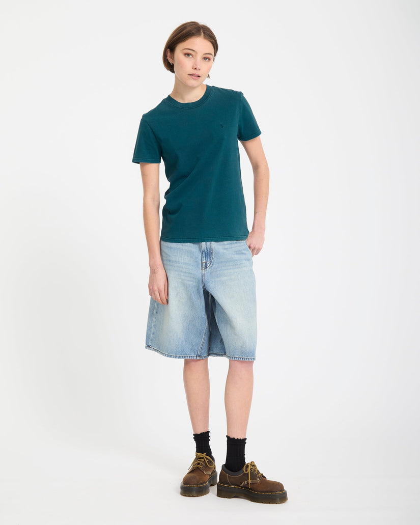 Solid Stone T-Shirt - Atlantic Deep