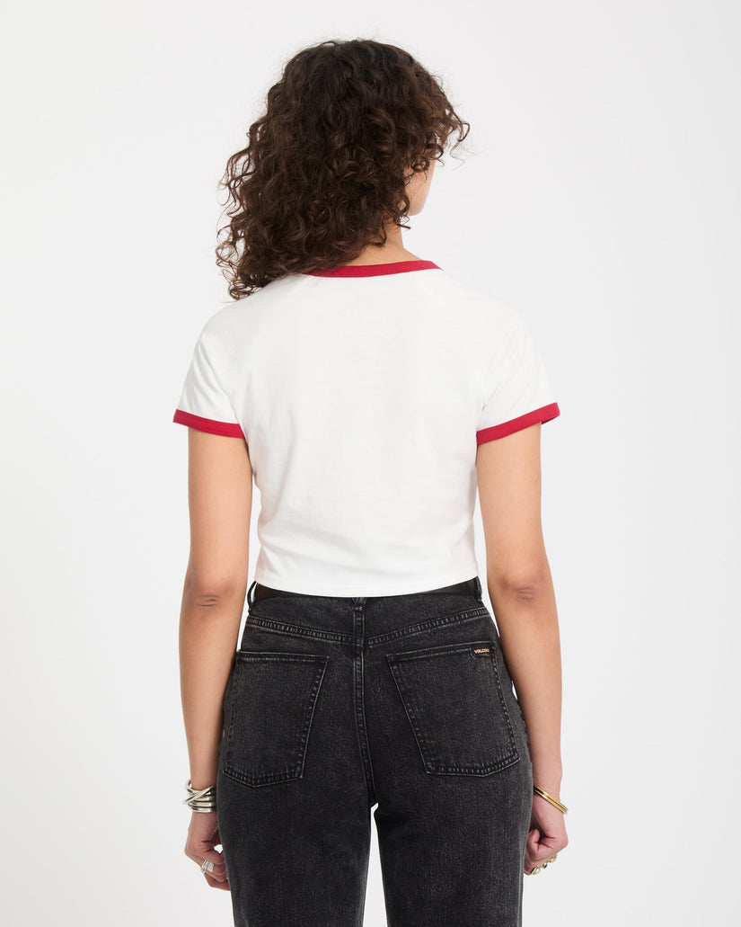 Mickey Mason crop top - Off White