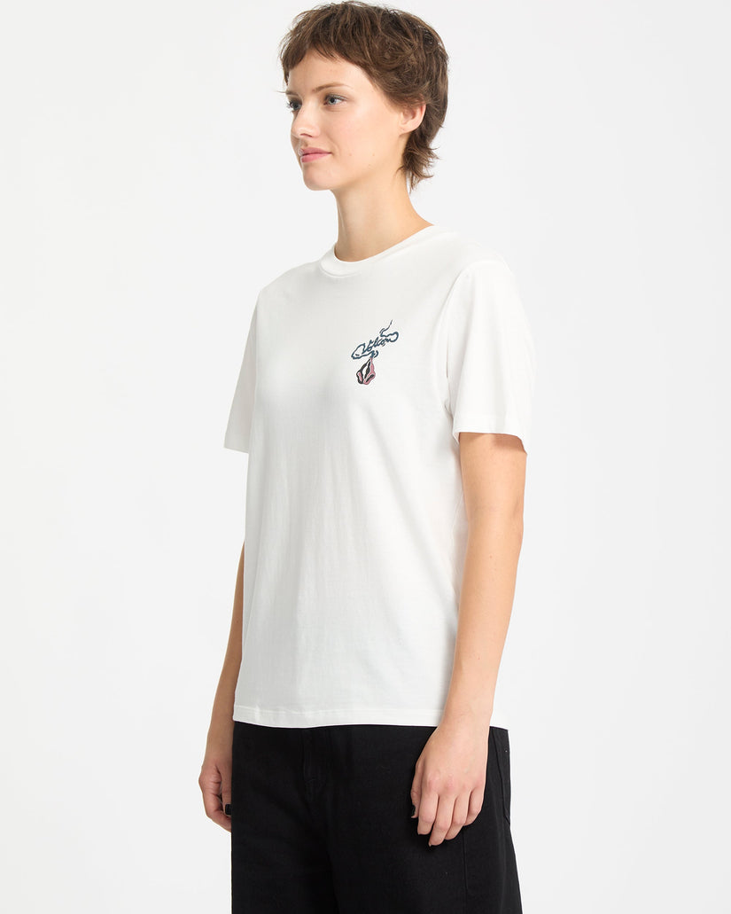 T-Shirt Radical Daze Up - Star White