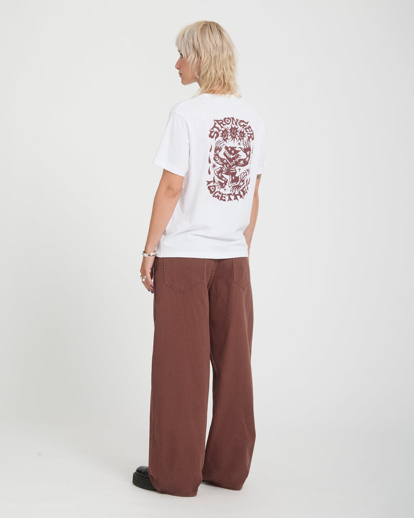 Radical Daze Up T-Shirt - White