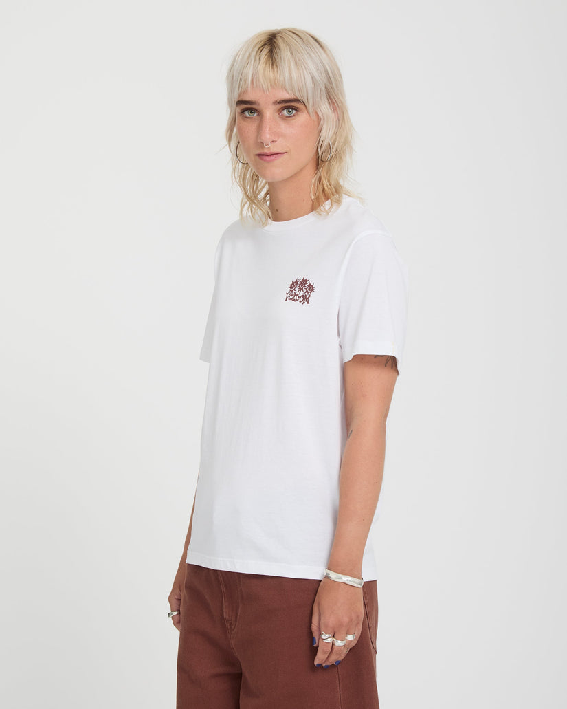 Radical Daze Up T-Shirt - White