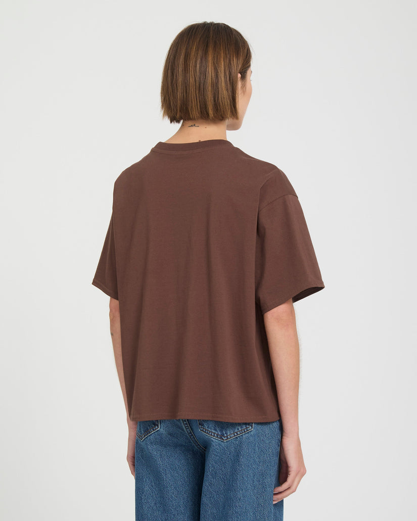 Carrau I T-Shirt - Tobacco Brown