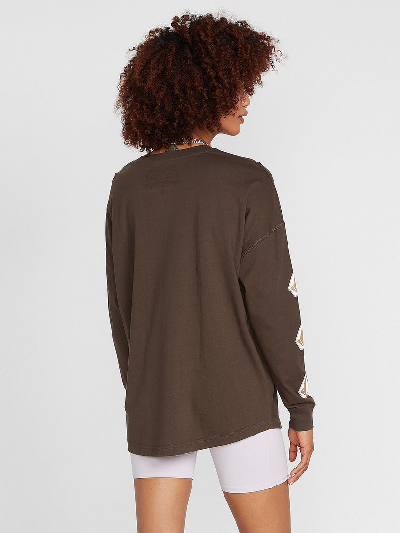 Iconic Stones T-shirt - ESPRESSO (B3632201_ESP) [B]