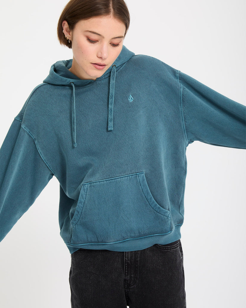 Sweat À Capuche Stone Soft - Emerald Green