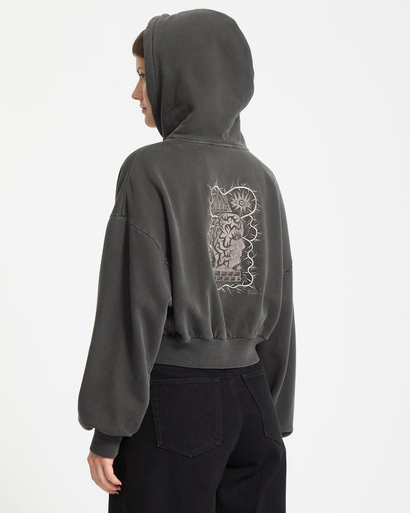 Sweat À Capuche Vaderetro - Vintage Black