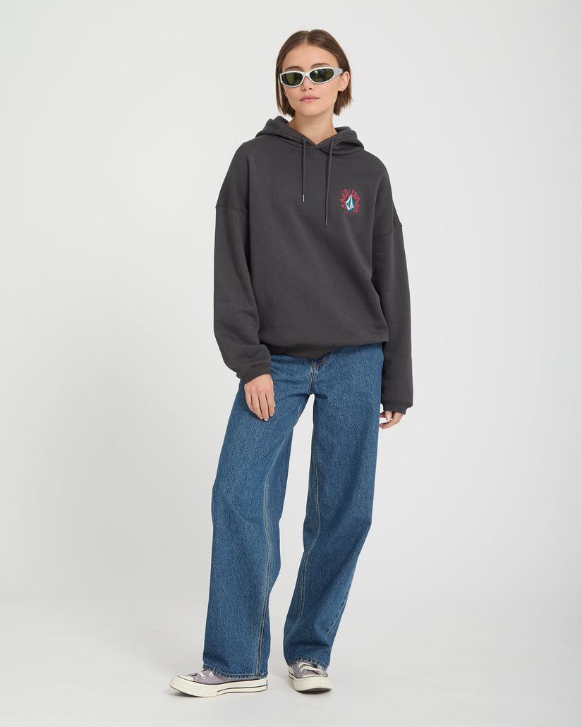 Radical Daze Up Hoodie - Black