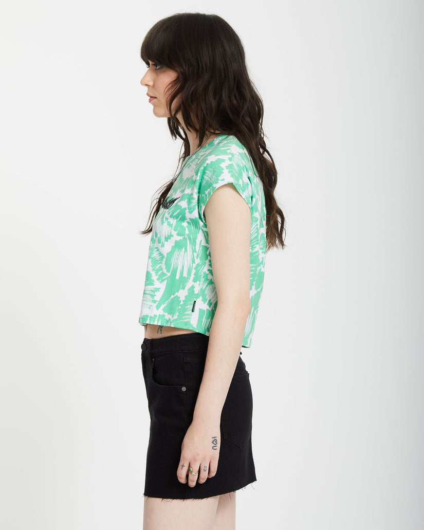T-shirt Alix Boxy - JADE