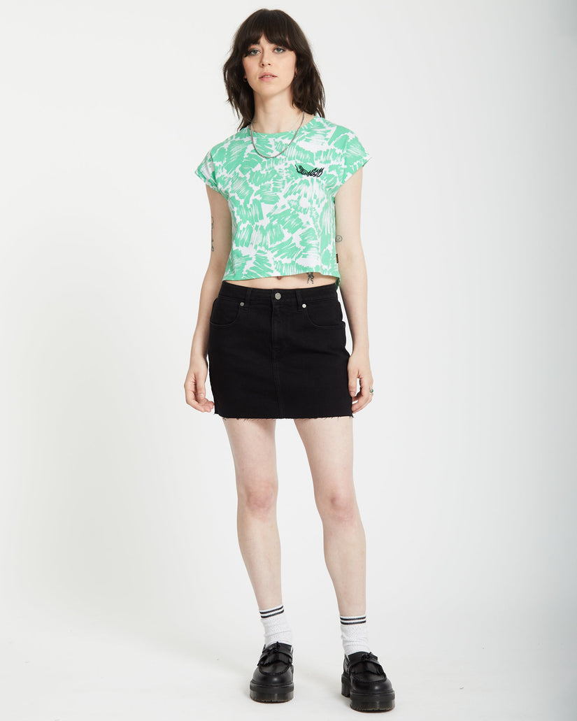 T-shirt Alix Boxy - JADE