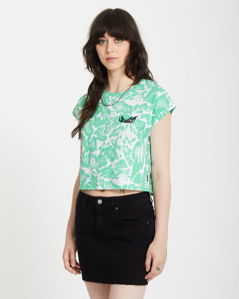 T-shirt Alix Boxy - JADE