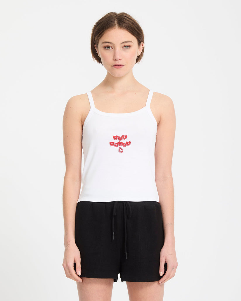Trippin Tank Top - White