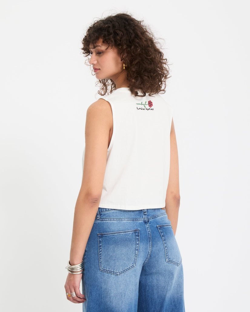 Mickey Mason Tank Top - Off White