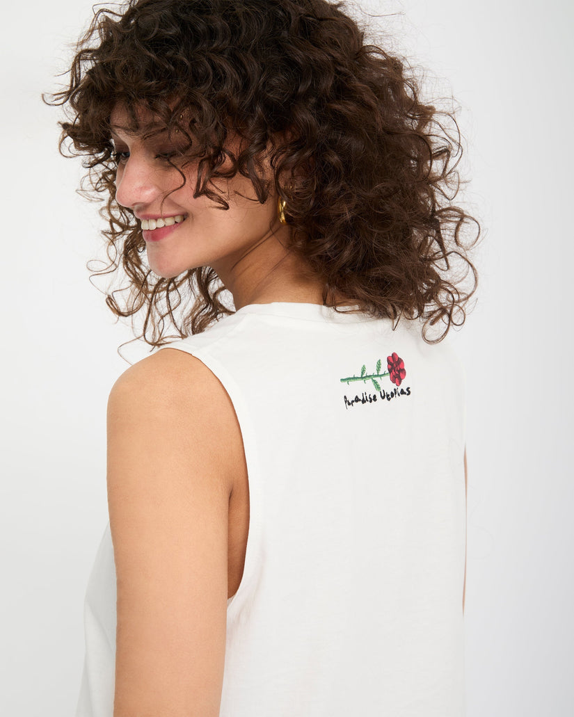 Mickey Mason Tank Top - Off White
