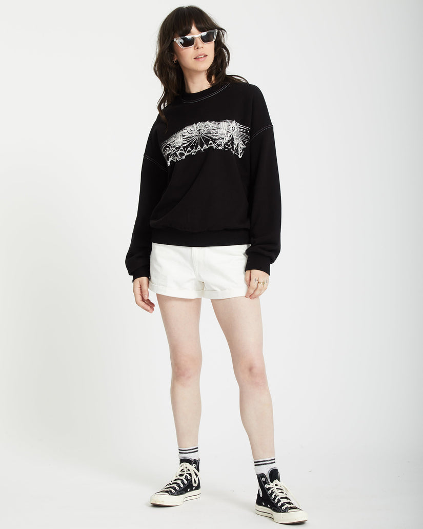 Sweatshirt Alix - BLACK