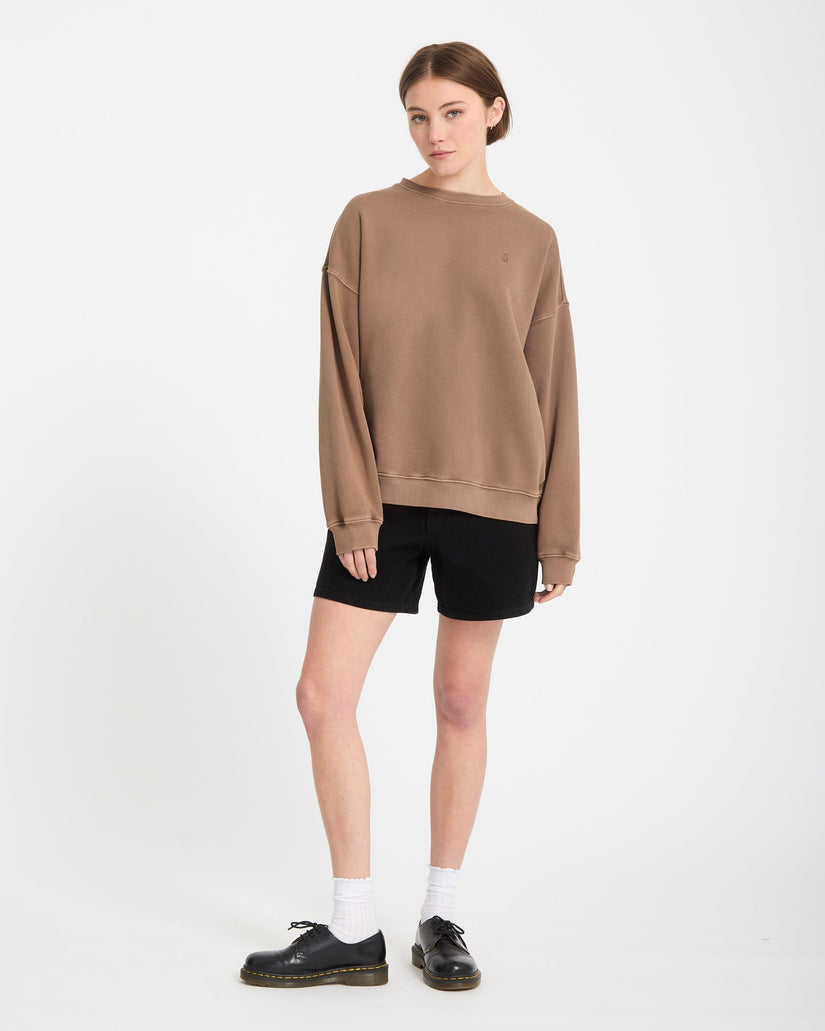 Stone Soft Sweatshirt - Pale Khaki